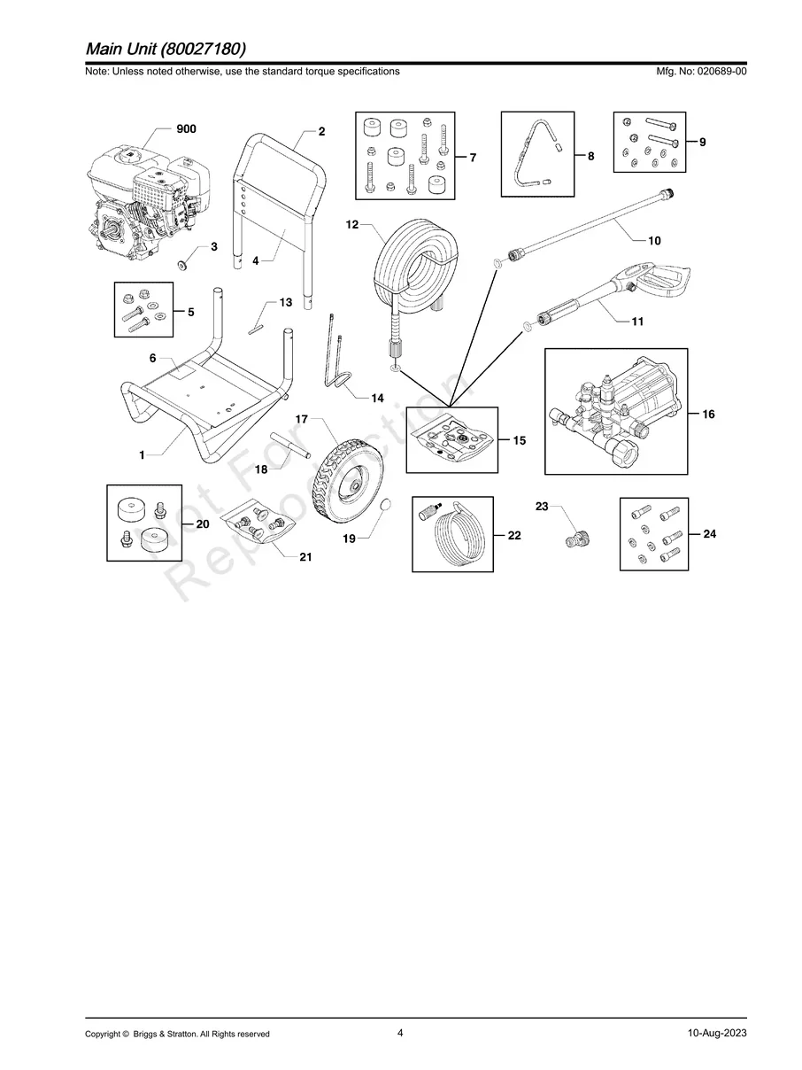 BRIGGS AND STRATTON, 020689-00, IPL.4